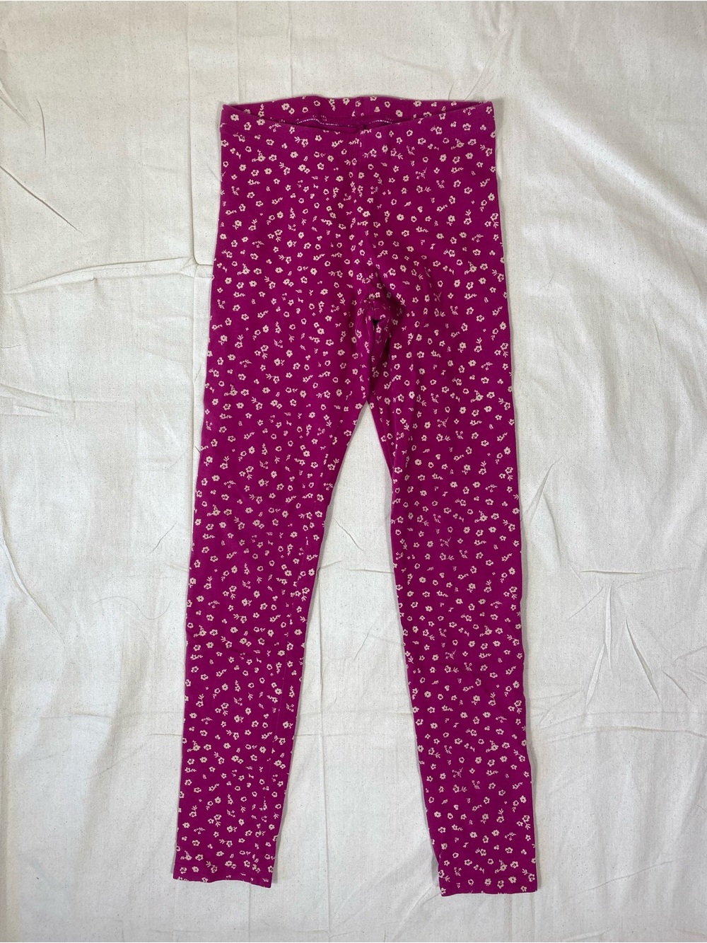 Girls Old Navy Pink Floral Leggings